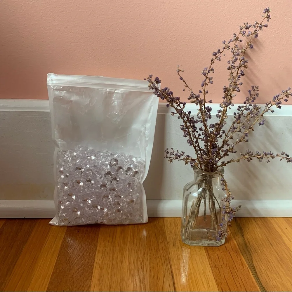 Pack of Diamond Shaped Vase Filler or Confetti for Party or Wedding Reception